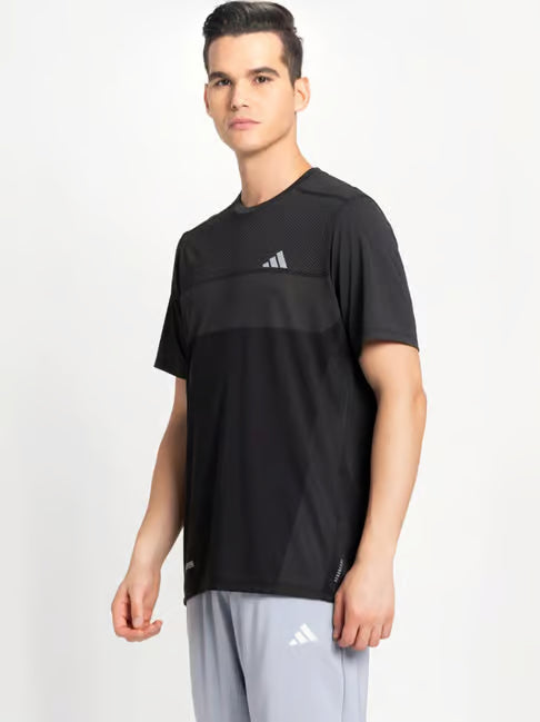 Adidas Men's Crew Neck Short-Sleeves Printed T-Shirt