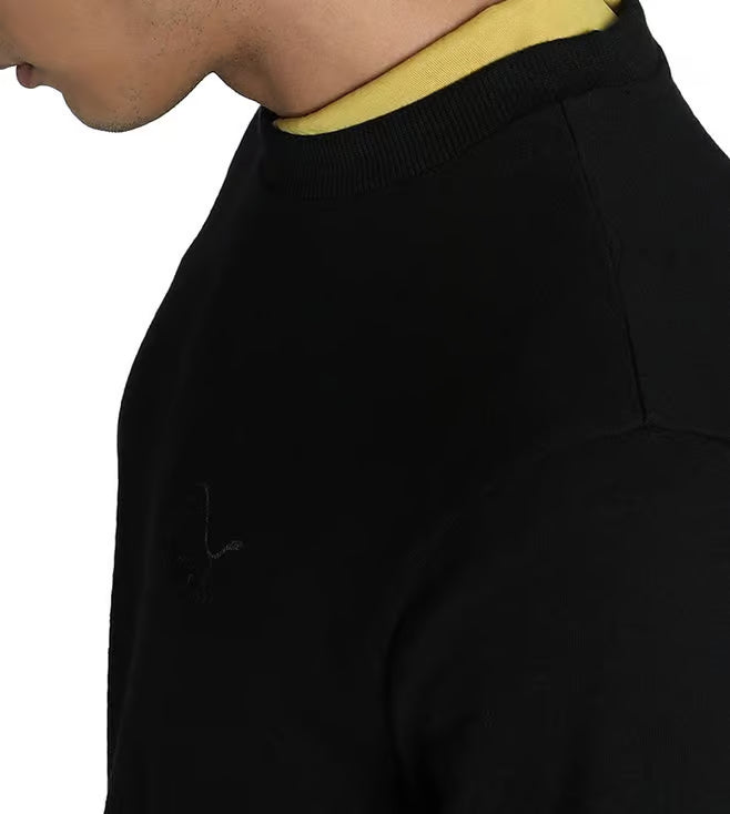 Puma Men's Crew Sweat in Black