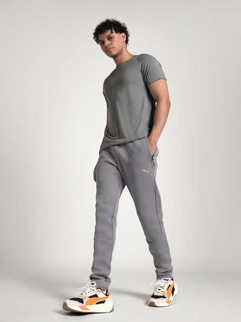 Puma Men's PE Running Short Sleeve Tee Asphalt