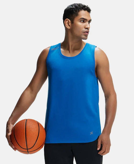 Puma PE Running Singlet Electric Blue