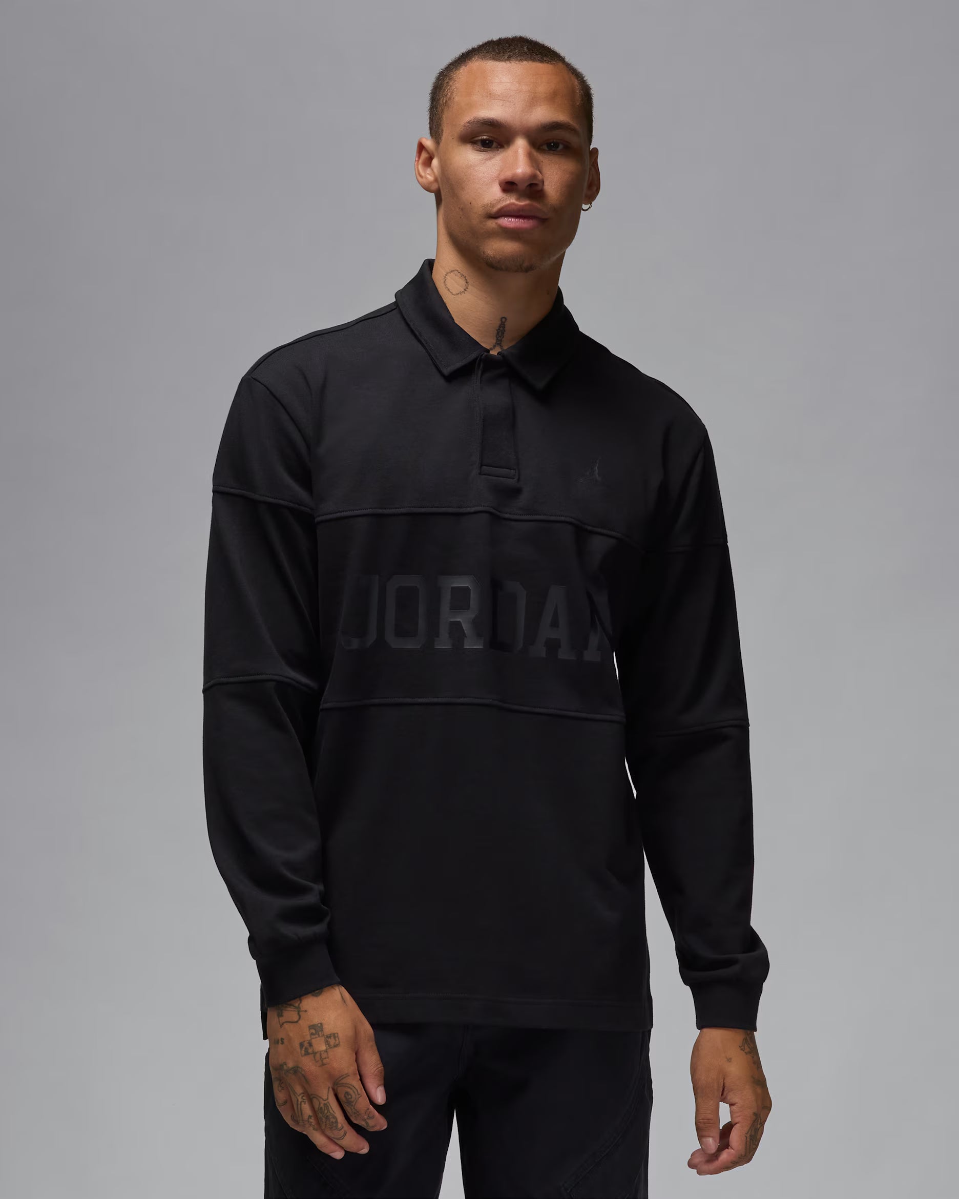 Nike Jordan Essentials Statement Rugby Long-Sleeve Top