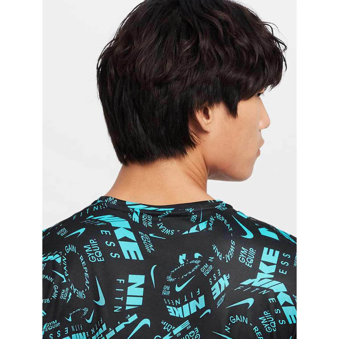 Nike Dri-FIT Miler Top Short-sleeve All-over Print