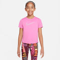 Nike Girls' Dri-FIT One Graphic Short-Sleeve Training Top