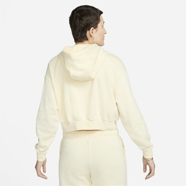 Nike Women's Sportswear Club Fleece Graphic Cropped Hoodie