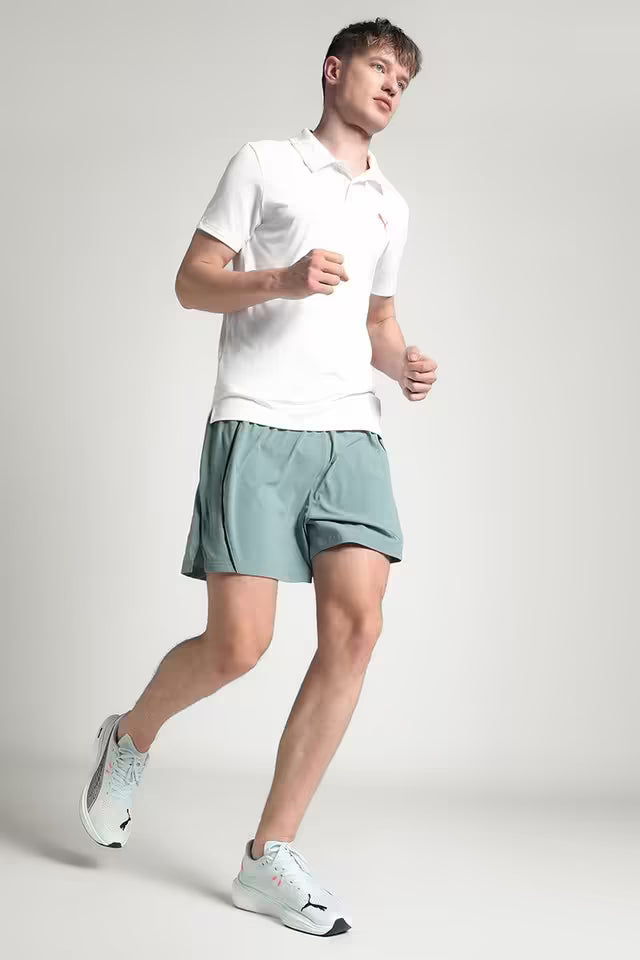 Puma Team Short Sleeve Polo Cream