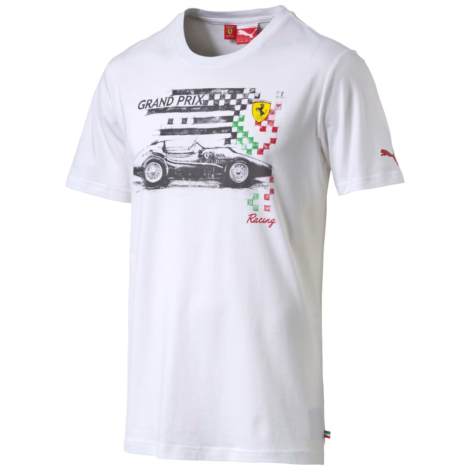 Puma SF Kids Graphic Tee White