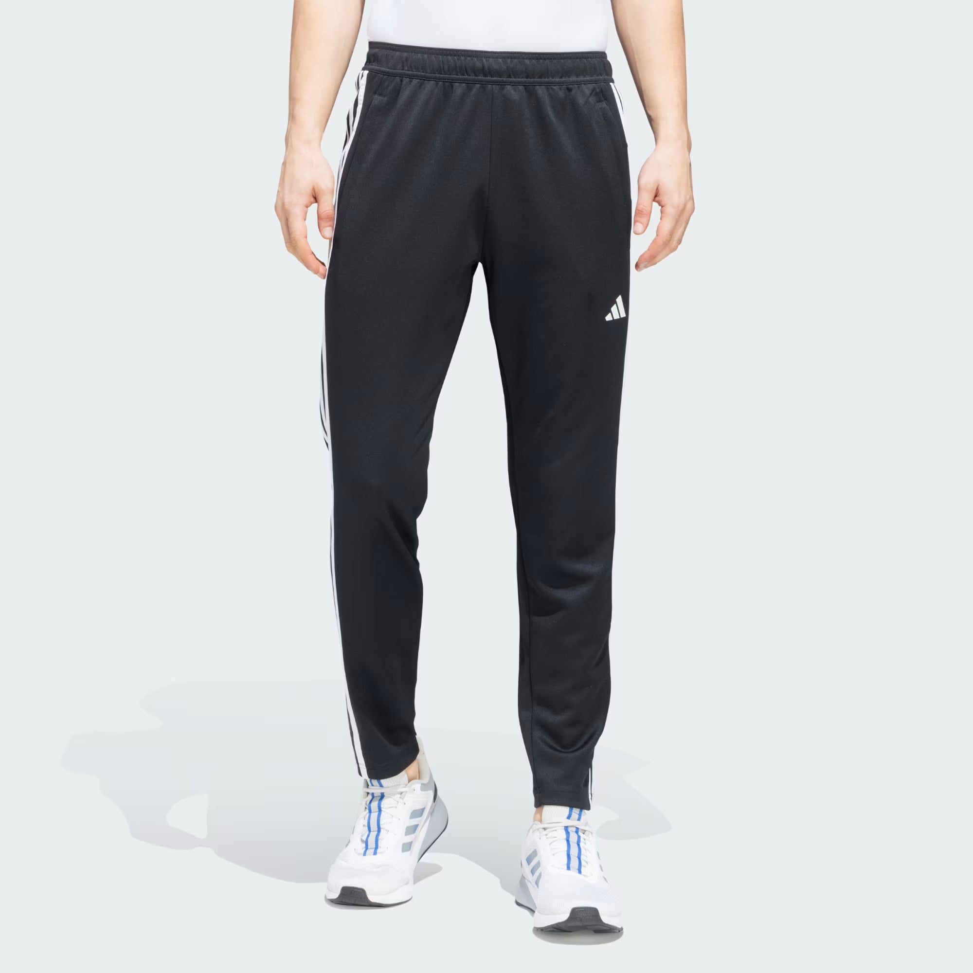 Adidas Cotton and Recycled Polyester Striped Trackpant for Men