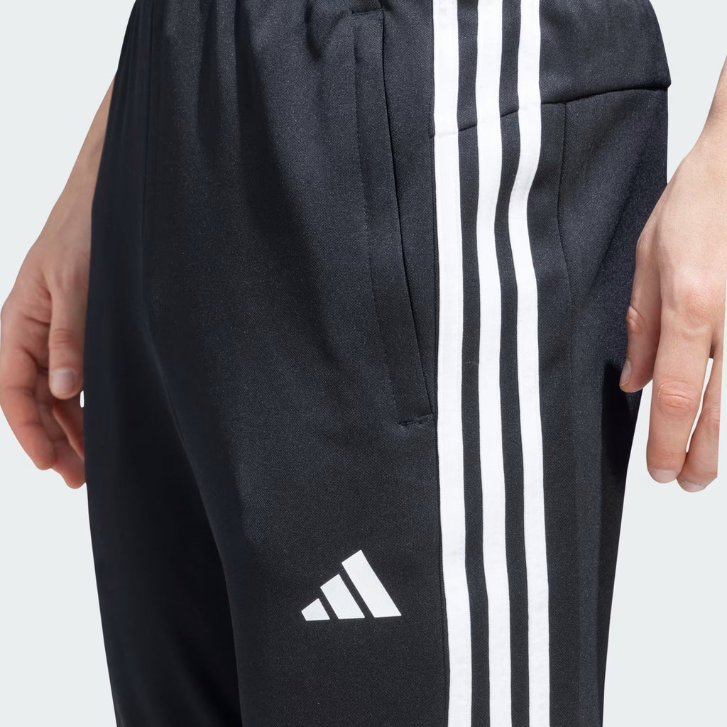 Adidas Cotton and Recycled Polyester Striped Trackpant for Men