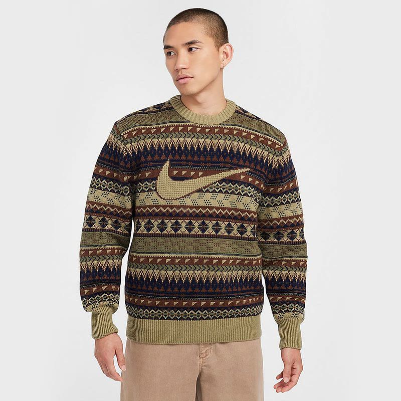 Nike Sportswear Fair Isle Crew Sweater