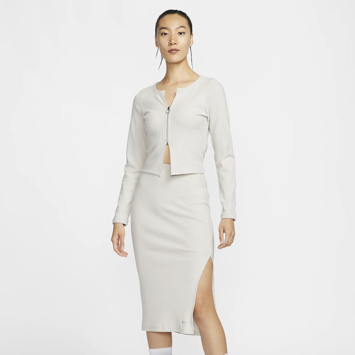 Nike Sportswear Chill Knit Rib Midi Skirt