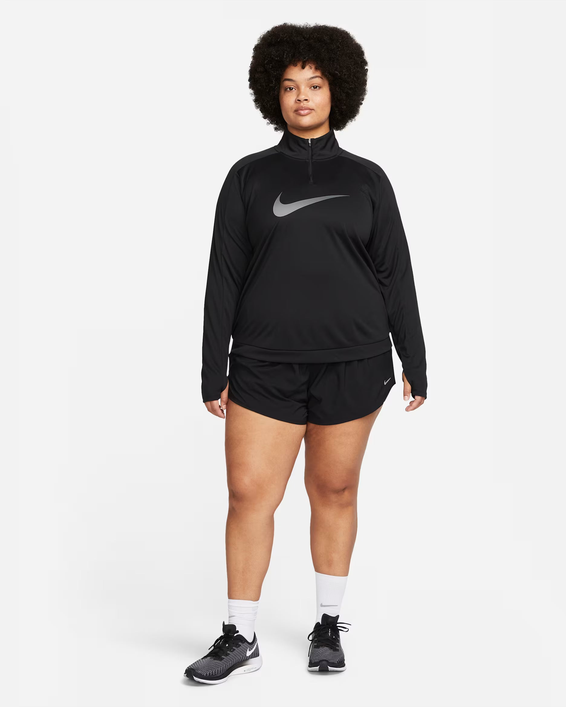 Nike Women's Dri-FIT Swoosh Heritage Half-Zip