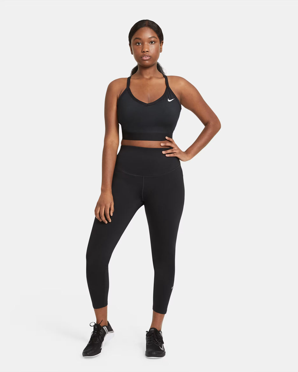 Nike Women's One Dri-FIT Mid-Rise Tights Plus Size
