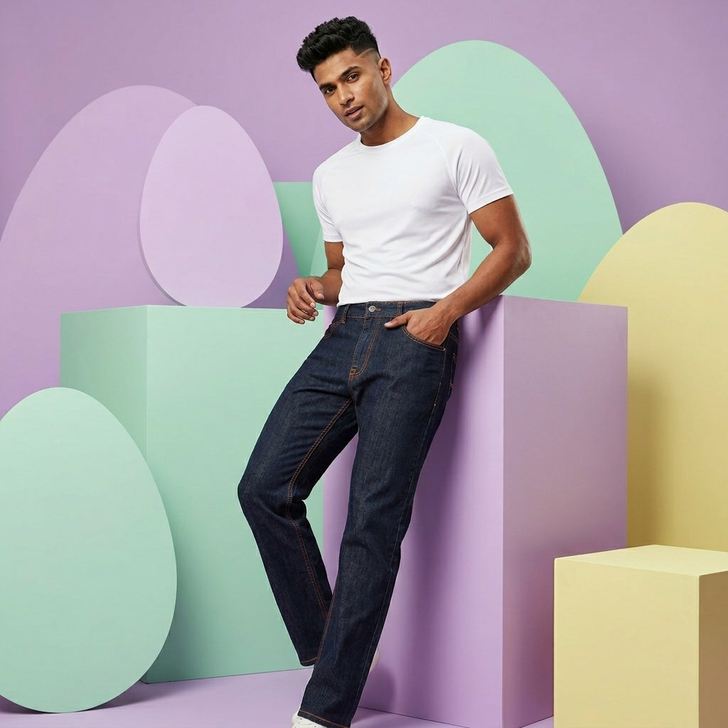 Puma Men's Regular Fit Denim Rinse