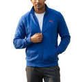 Puma Men's Sweat Jacket in Mazarine Blue