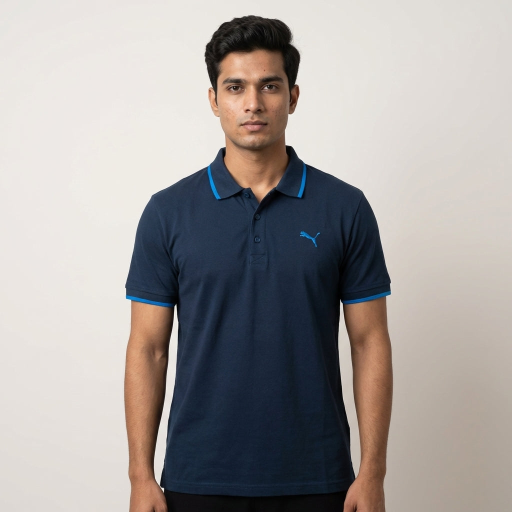 Puma FUN Pique Polo Poseidon
