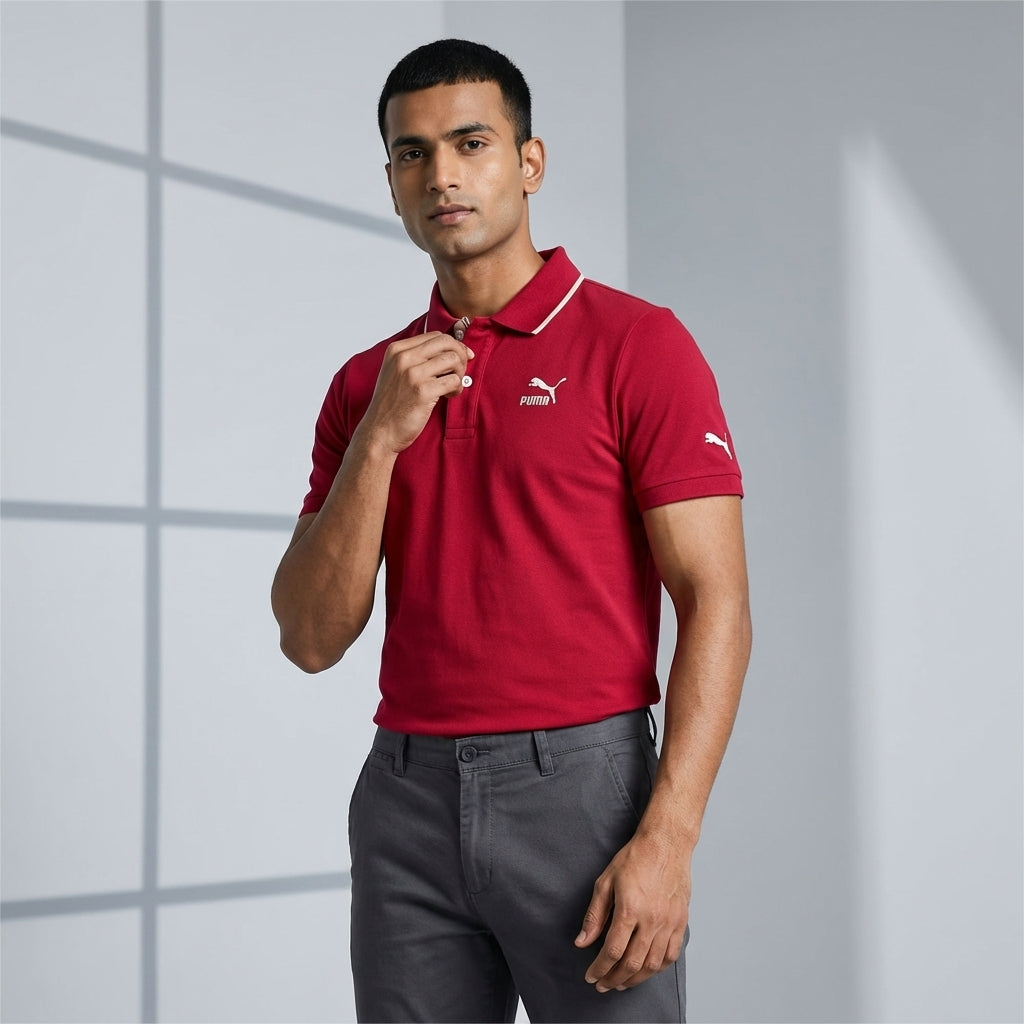 Puma Varsity Polo Rio Red