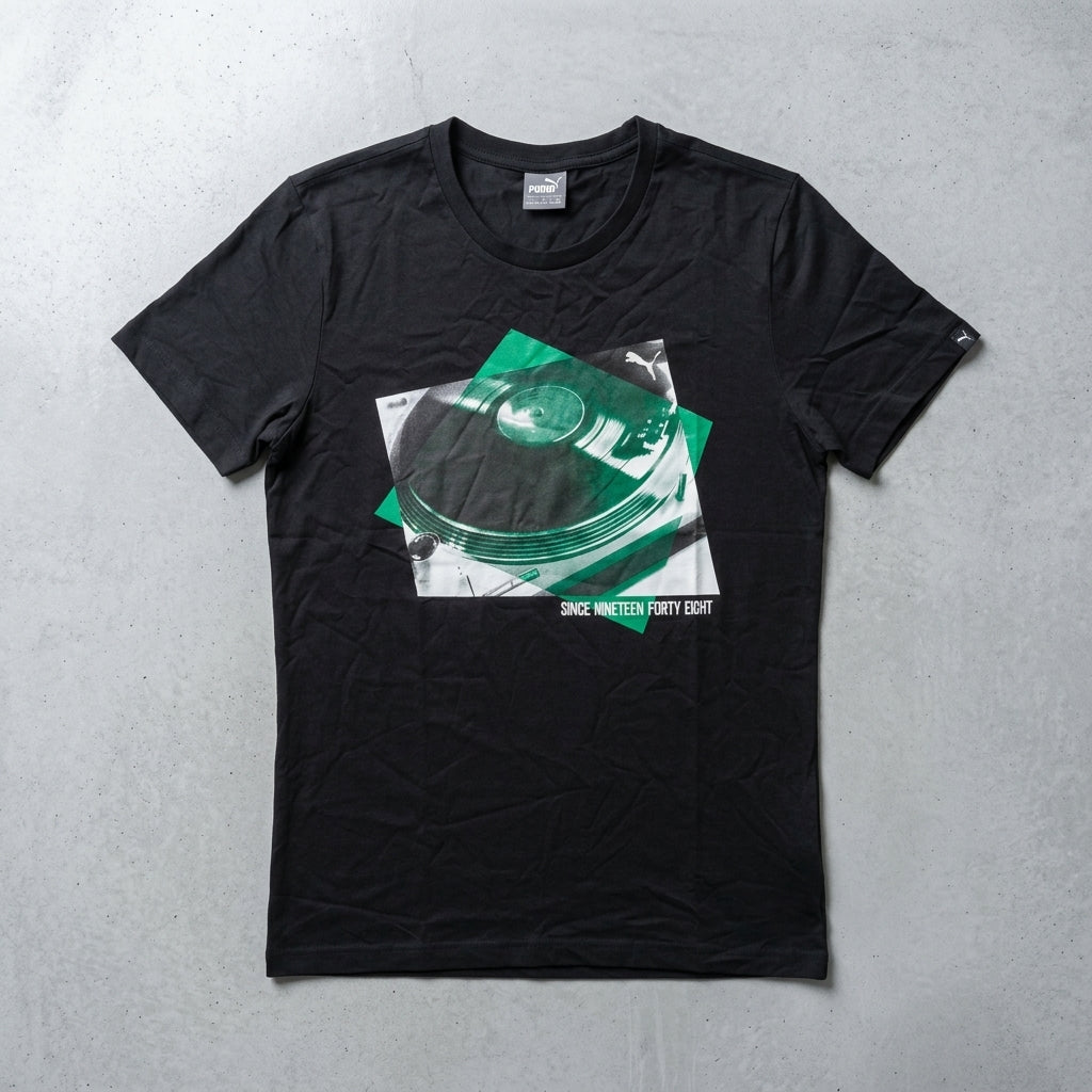 Puma Men's Graphic Tee 3 Black