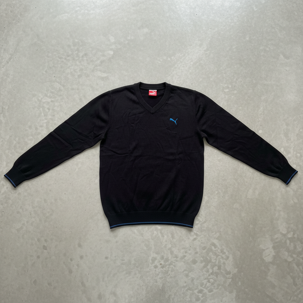 Puma Men's Long Sleeve Solid Sweater Mazarin
