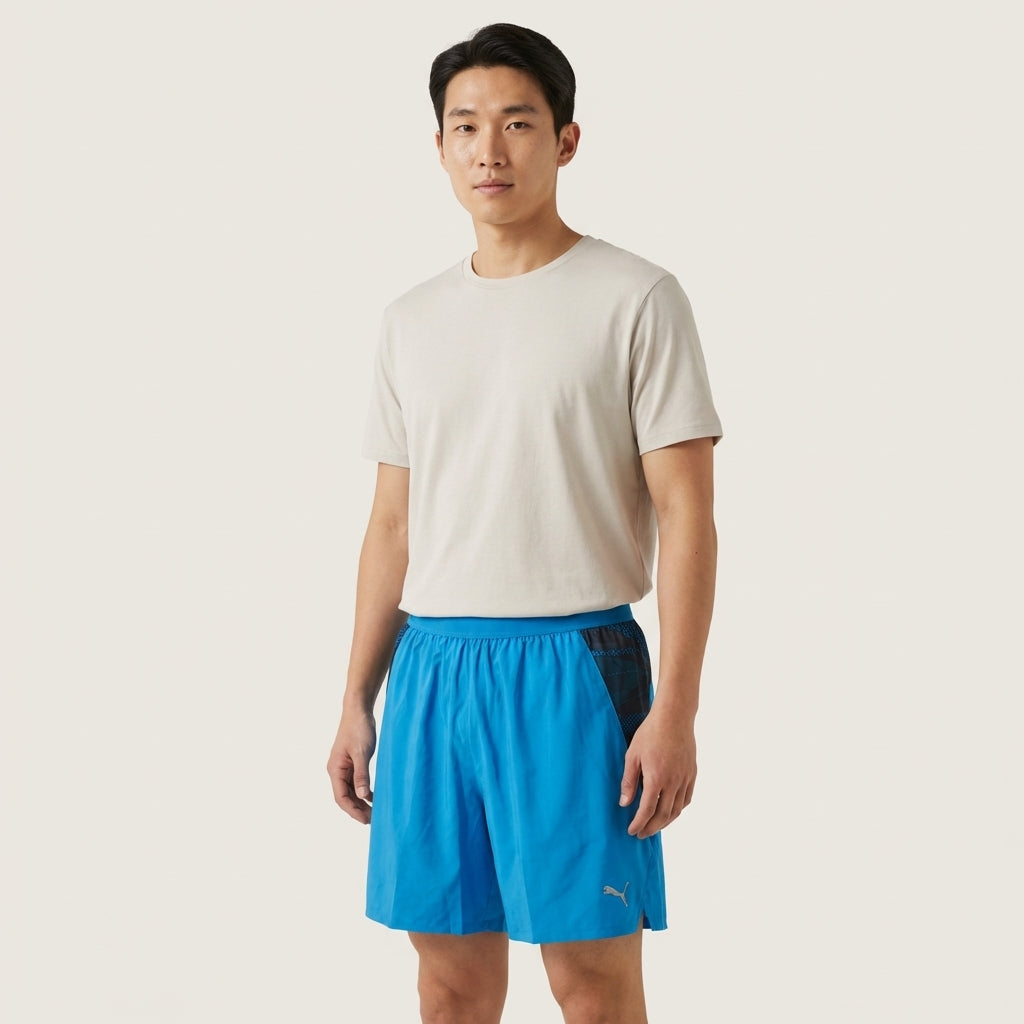Puma Men's Woven 7 Shorts - Cloisonne Grap