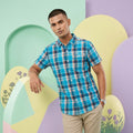 Puma Checked Shirt SL Capri Breeze