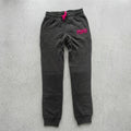 Puma Women's Dark Grey Knitted Sweatpants