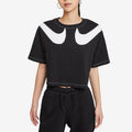 Nike Sportswear Women's Swoosh Graphic Cropped Short-Sleeve T-Shirt