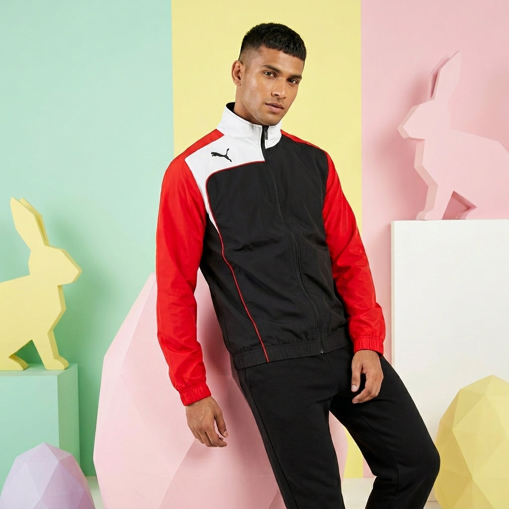 Puma BTS Woven Tracksuit Black