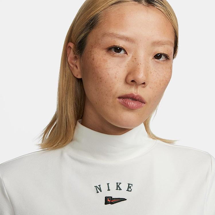 Nike Sportswear Women's Mock-Neck Long-Sleeve T-Shirt