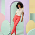 Puma Women's Chino Pants in Oyster Gray