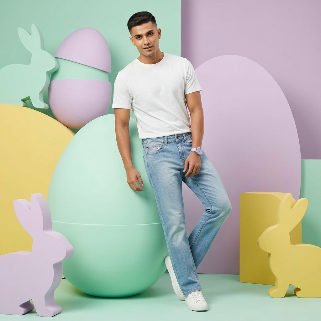Puma Men's Regular Fit Spring Denim