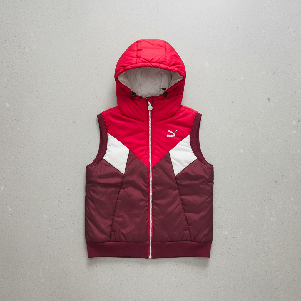 Puma Padded Vest Zinfandel