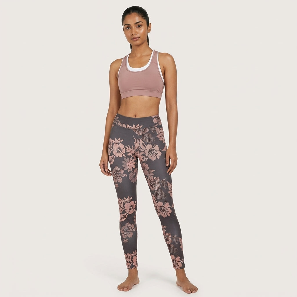 Puma Turbulence Crystal Rose AOP Tights