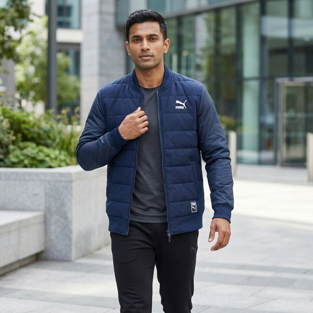 Puma Midlayer Fleece Peacoat