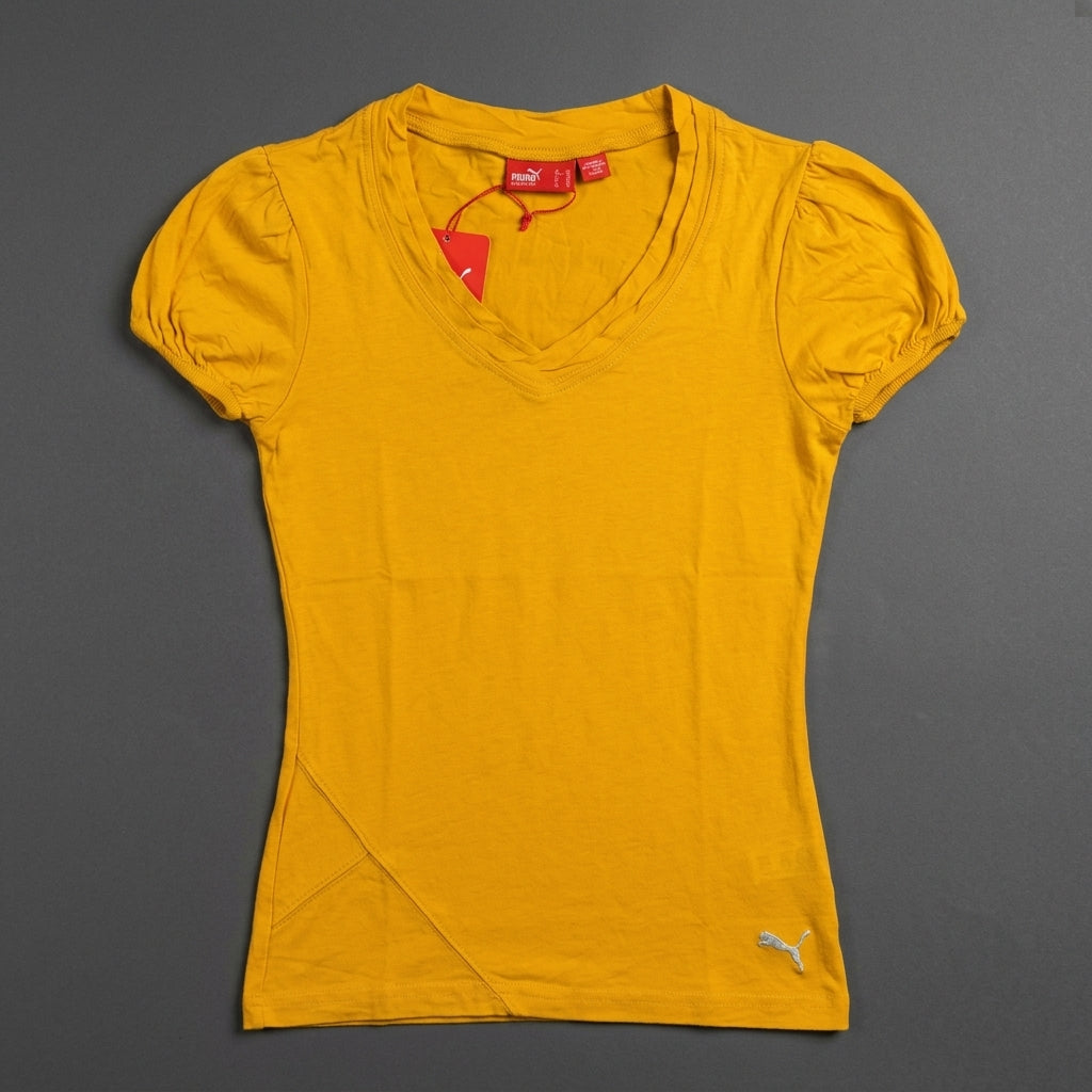 Puma Puff Sleeve Top Spectra Yellow