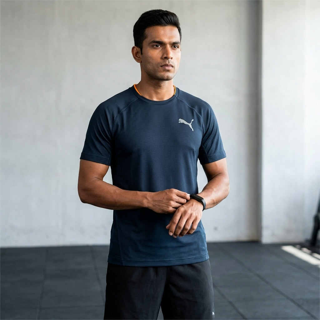Puma Dri-Release Short Sleeve Tee Blue Wing Teal