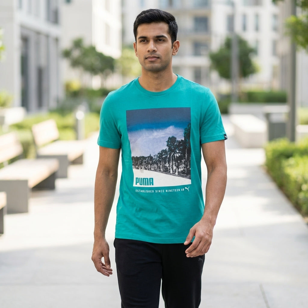 Puma Graphic Tee 1 Columbia