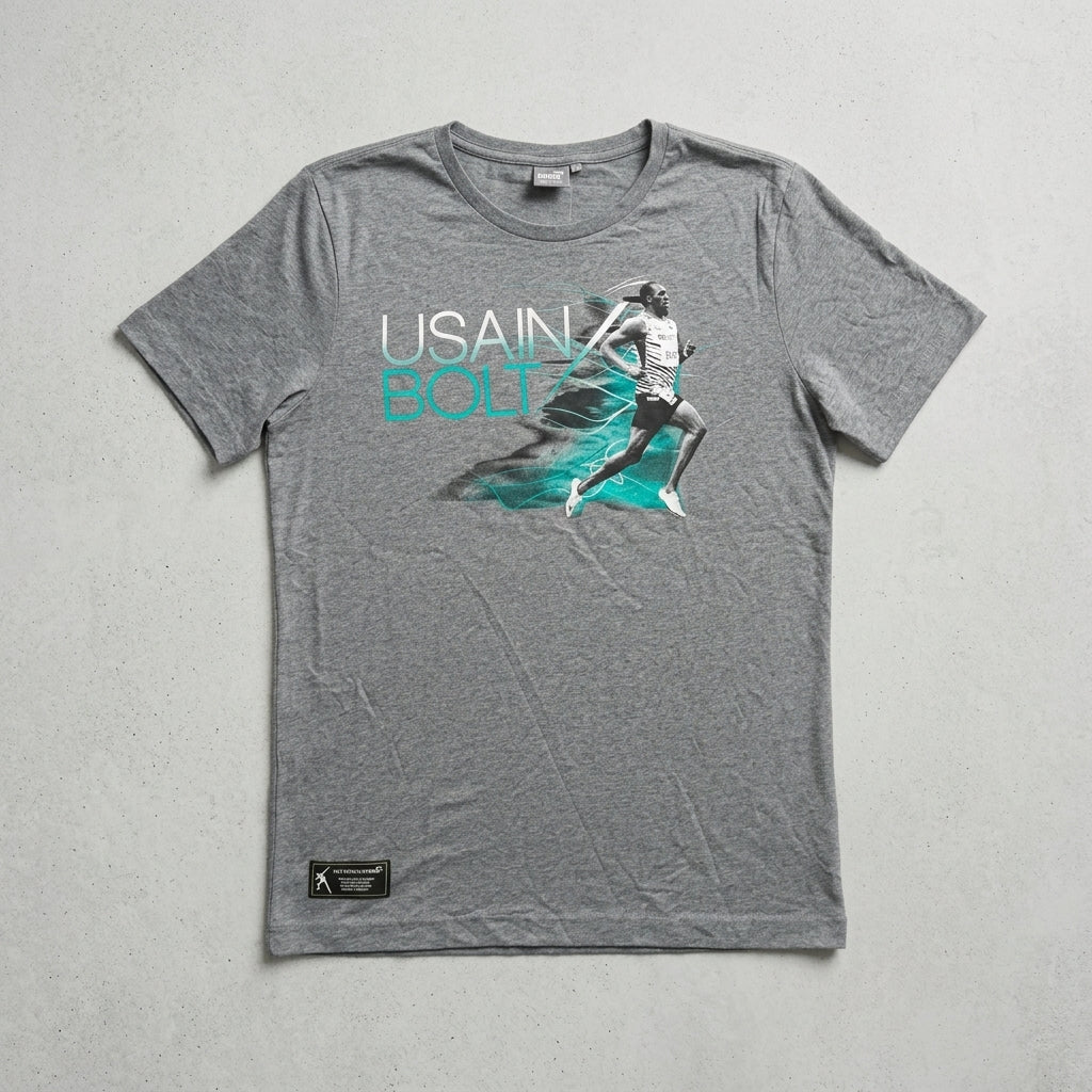 Puma Men's UB Active Tee - Medium Gray Heather