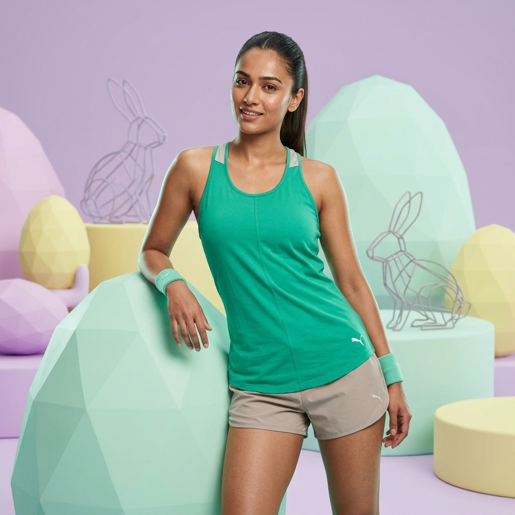 Puma Mint Leaf Women's Tank Top