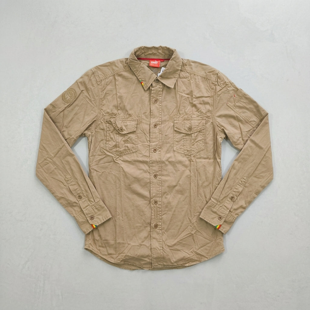 Puma Men's Long Sleeve Shirt Kelp