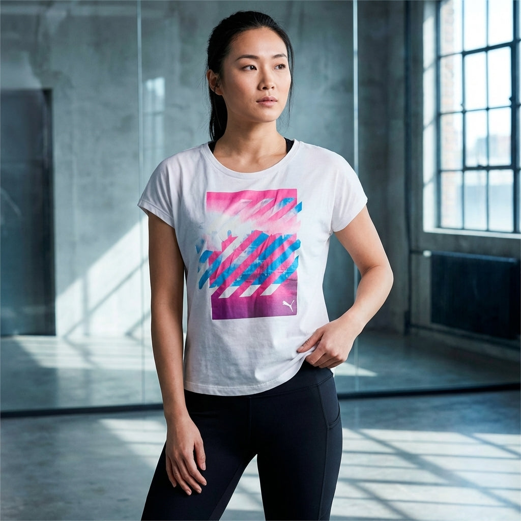 Puma Women's White Tee