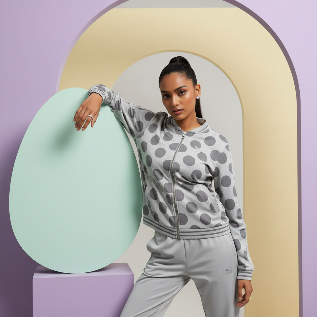 Puma Vashtie Track Jacket high-rise