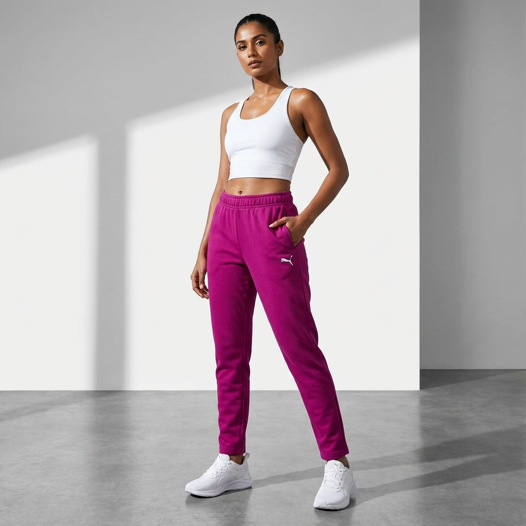 Puma Women's ESS Sweat Pants Magenta