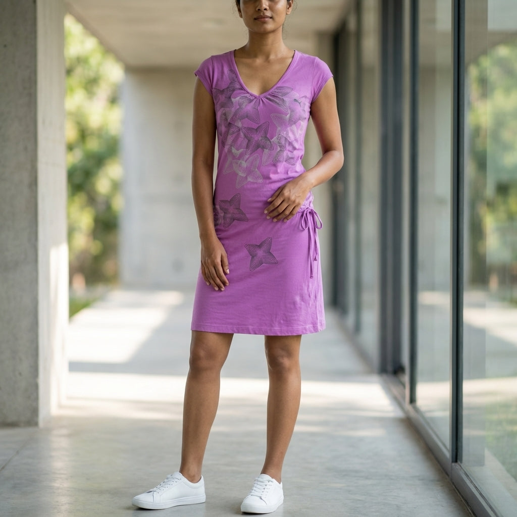Puma Printed Dress Iris Orchid