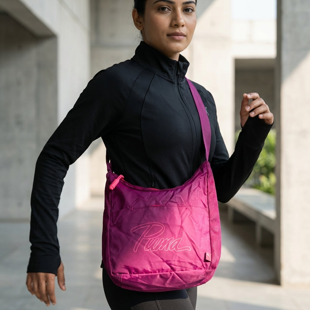 Puma Core Shoulder Bag Magenta
