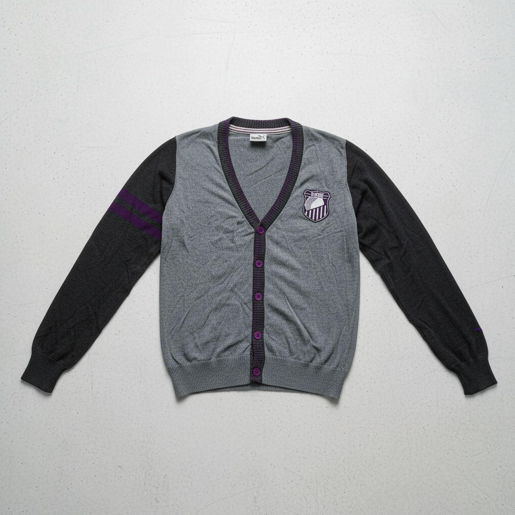 Puma Cardigan Medium Gray Heather