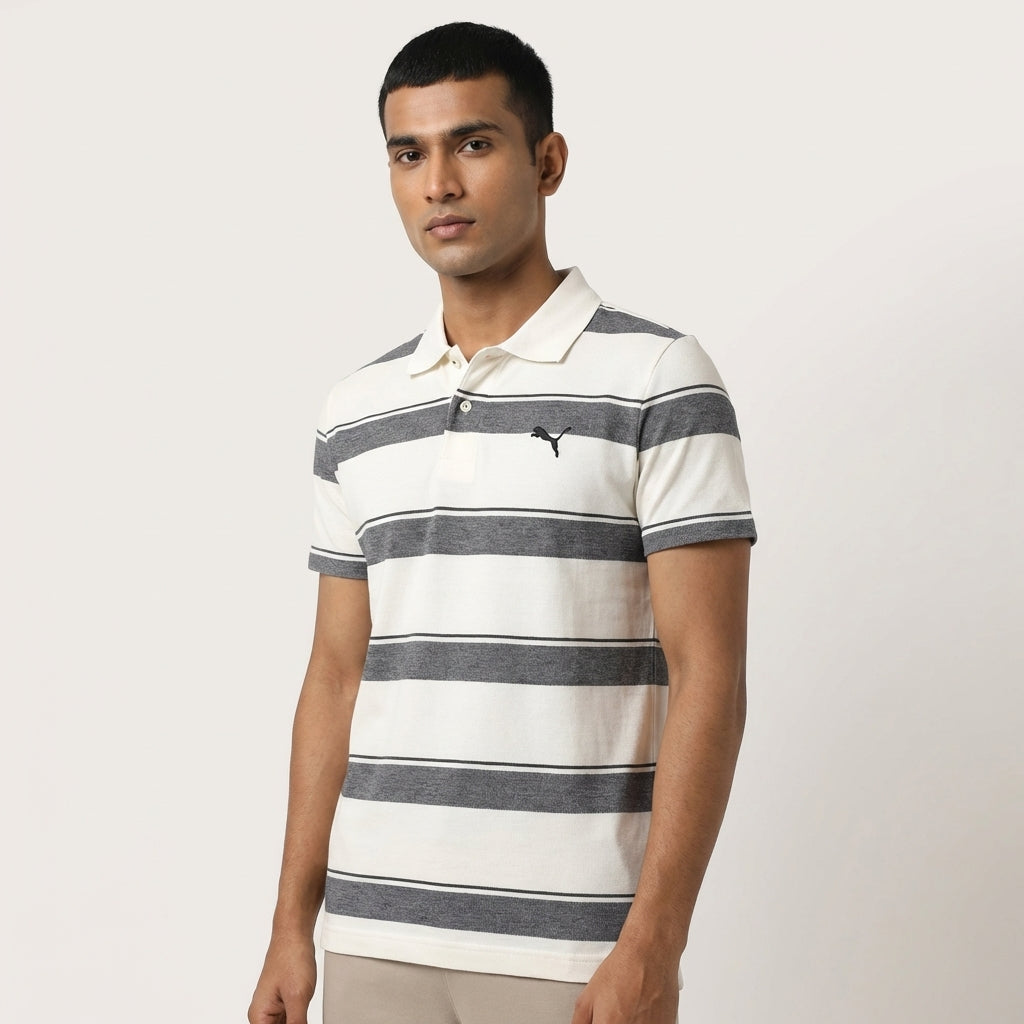 Puma Men's Casual Jacquard Polo
