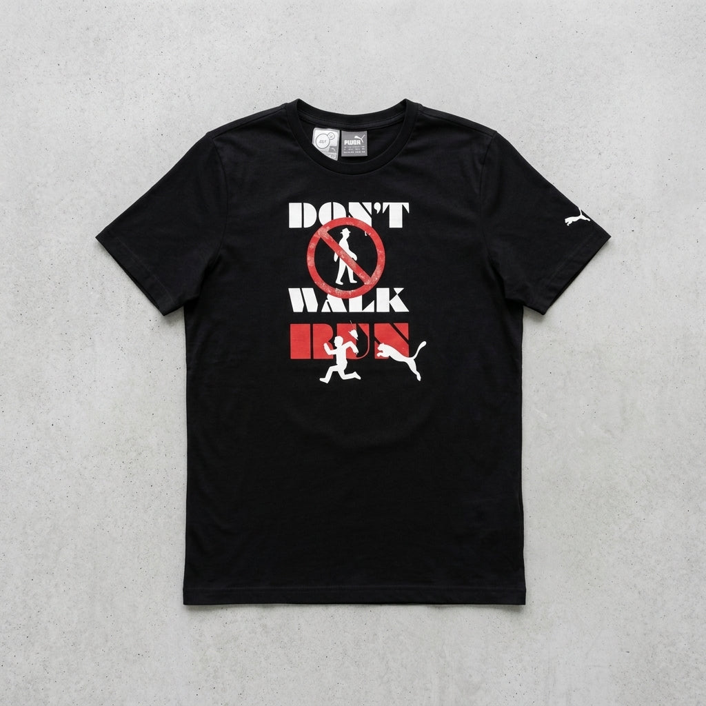 Puma Don't Walk Tee Black