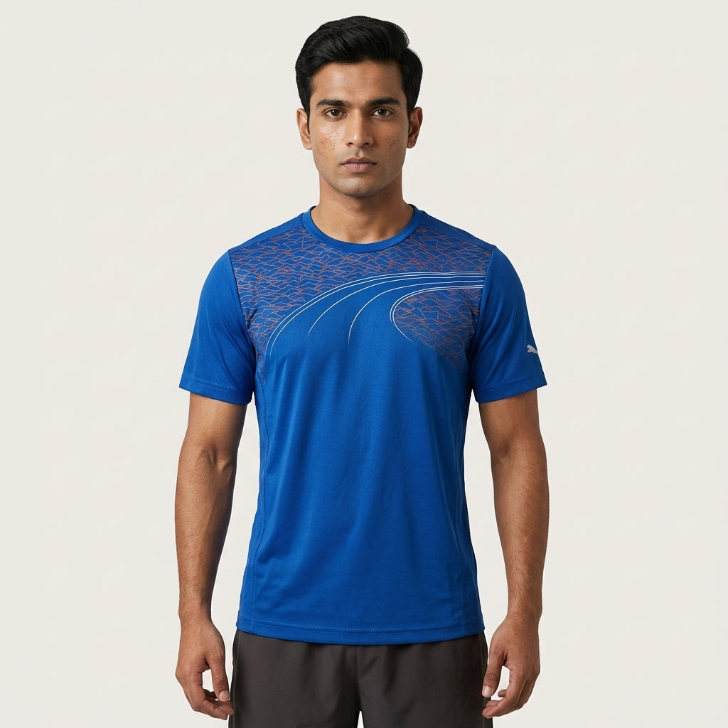 Puma ACTIVE Formstripe Tee Sodalite