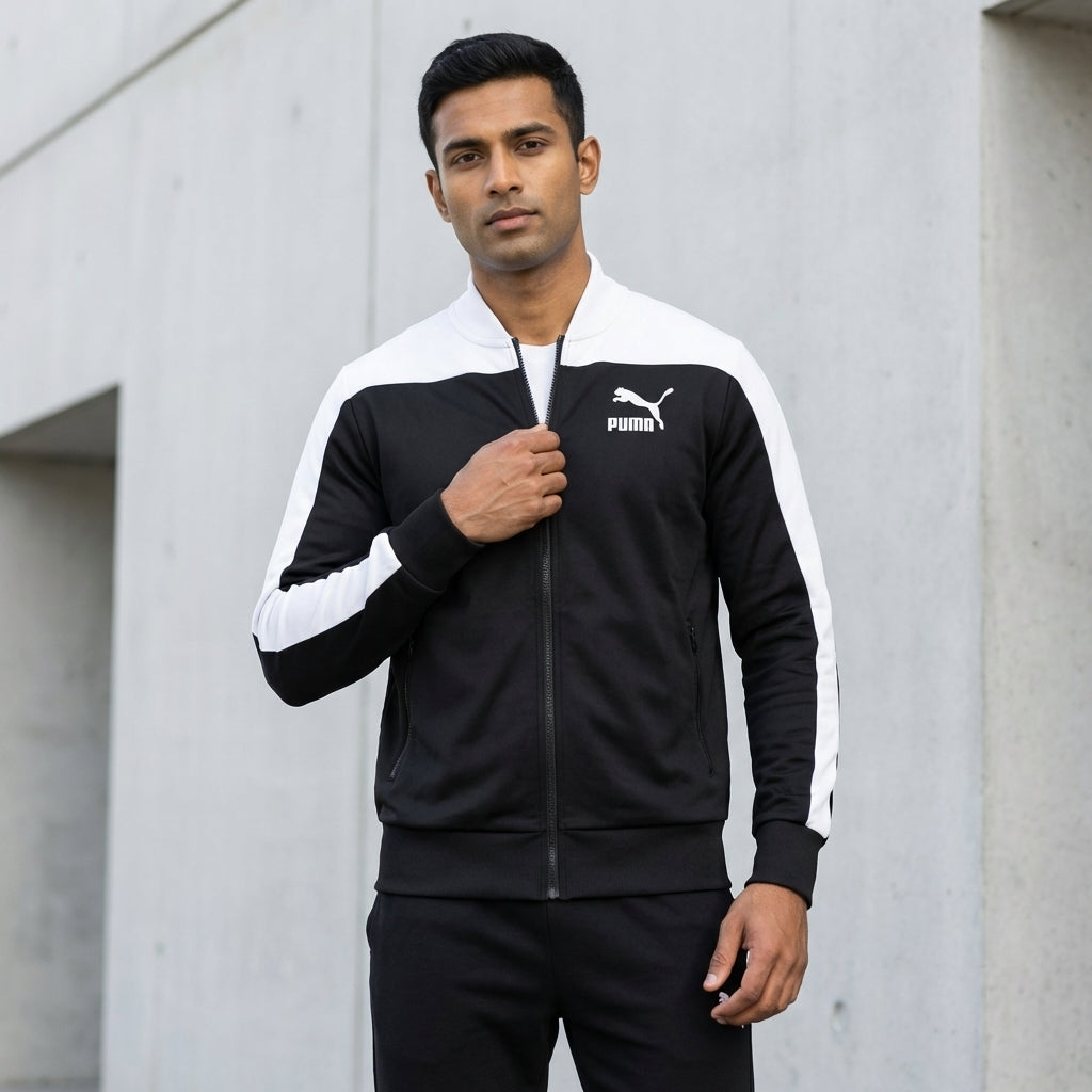 Puma Pierre Track Jacket Black