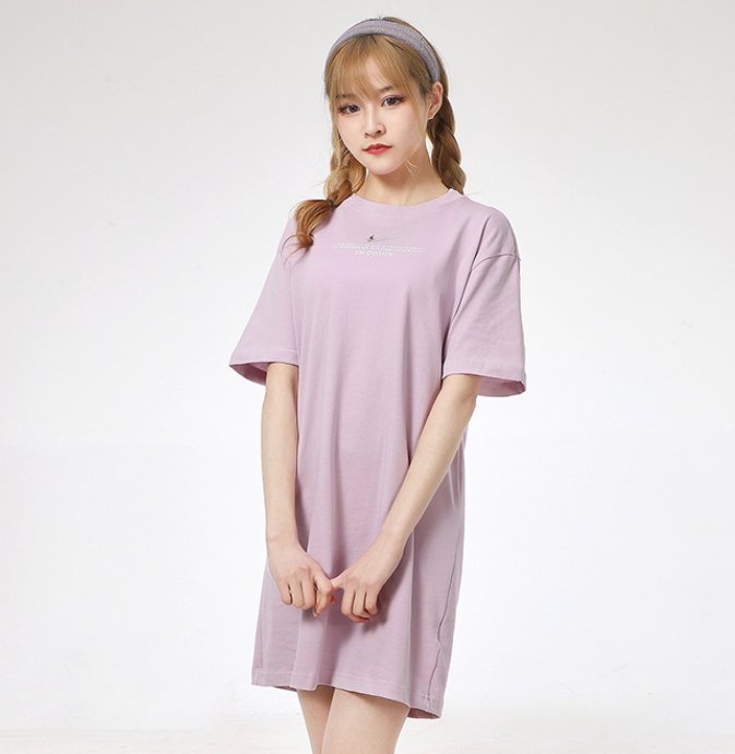 Nike Women's Sportswear Swoosh Short-Sleeve Dress